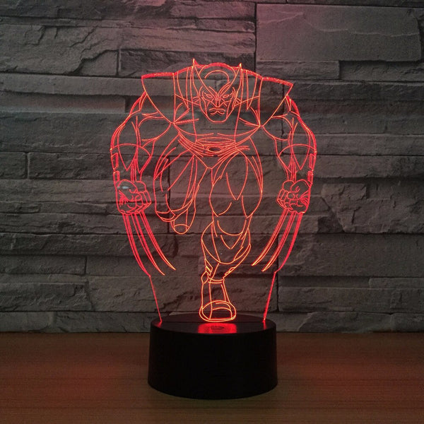3D LED Lamp